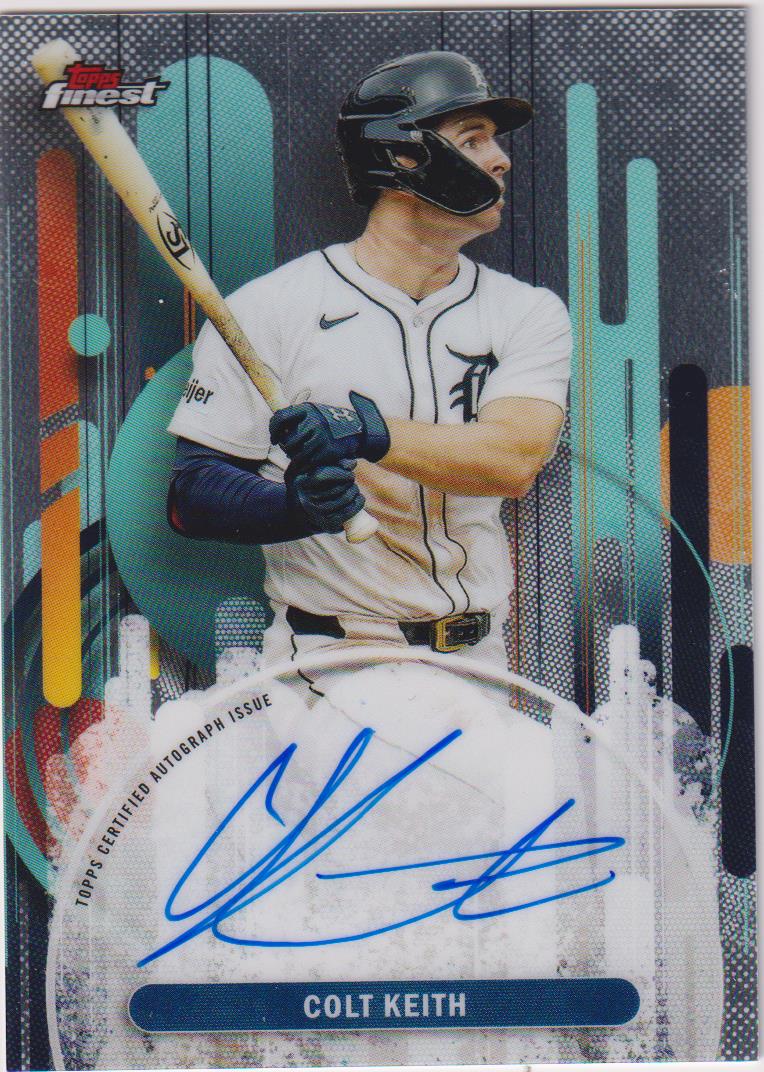 2025 Topps Finest Autograph Colt Keith #FA-CK