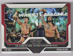 2024 Panini Instant 1/371 The Rock - Roman Reigns #14