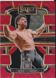 2024 Panini Select WWE Red Wave Prizms 19/99 Eddie Guerrero #11