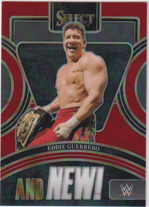 2024 Panini Select And New! Red Prizms 27/99 Eddie Guerrero #6
