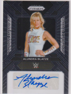 2024 Panini Prizm WWE Sensational Signatures Alundra Blayze #SS-ALU
