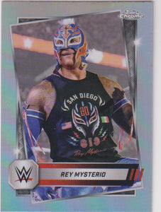 2025 Topps Chrome Refractor Rey Mysterio #62