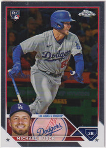 2023 Topps Chrome Update Michael Busch #USC-204 RC