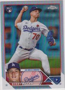 2023 Topps Chrome Update Refractor Bobby Miller #USC-192 RC