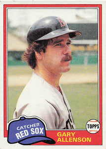 1981 Topps Gary Allenson #128