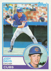 1983 Topps Jody Davis #542