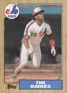 1987 Topps Tim Raines #30