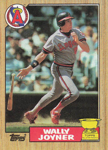 1987 Topps Wally Joyner #80 RC