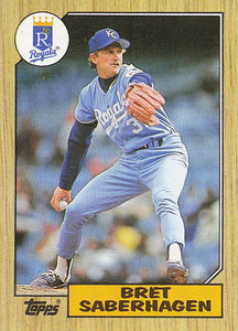 1987 Topps Bret Saberhagen #140