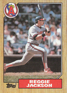 1987 Topps Reggie Jackson #300