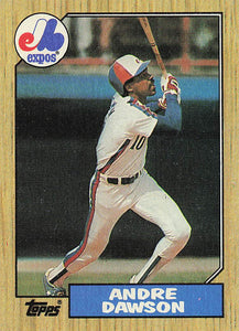 1987 Topps Andre Dawson #345