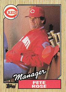 1987 Topps Pete Rose #393