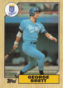 1987 Topps George Brett #400