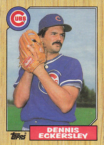 1987 Topps Dennis Eckersley #459