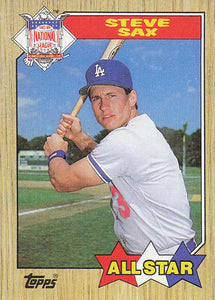 1987 Topps Steve Sax #596