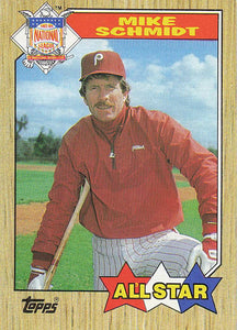 1987 Topps Mike Schmidt #597