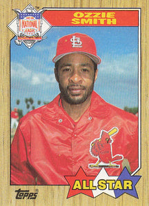 1987 Topps Ozzie Smith #598