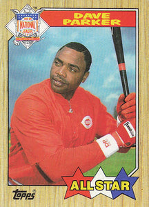 1987 Topps Dave Parker #600