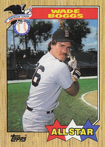 1987 Topps Wade Boggs #608