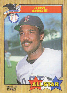1987 Topps Jim Rice #610