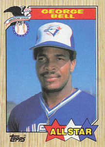 1987 Topps George Bell #612