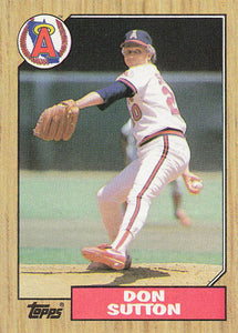 1987 Topps Don Sutton #673