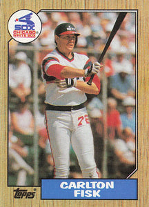 1987 Topps Carlton Fisk #756