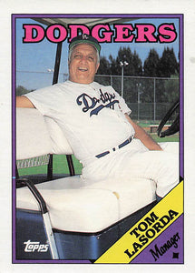 1988 Topps Tom Lasorda #74