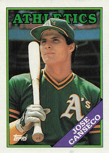 1988 Topps Jose Canseco #370