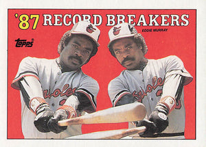 1988 Topps Record Breakers Eddie Murray #4