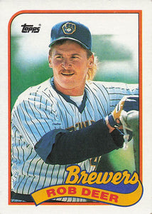 1989 Topps Rob Deer #364