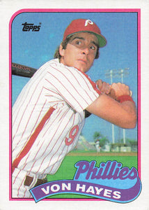 1989 Topps Von Hayes #385