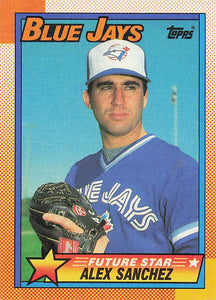 1990 Topps Alex Sanchez #563