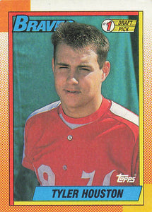 1990 Topps Tyler Houston #564