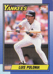 1990 Topps Luis Polonia #634