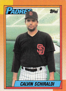 1990 Topps Calvin Schiraldi #693