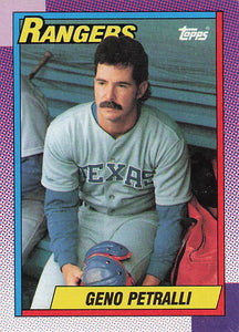 1990 Topps Geno Petralli #706