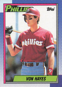 1990 Topps Von Hayes #710