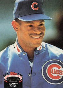 1992 Topps Stadium Club Sammy Sosa #628