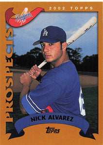 2002 Topps Nick Alvarez #681 RC