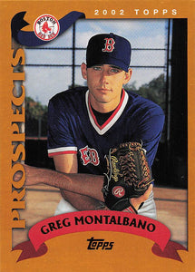 2002 Topps Greg Montalbano #690 RC