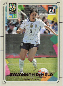 2023 Donruss FIFA Women's World Cup Savannah DeMelo #185