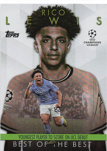 2023-24 Topps UEFA Club Competitions Best of the best Rico Lewis #BM-9