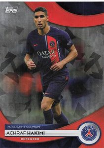 2023-24 Topps Paris Saint Germain Team Set Icy Achraf Hakimi #4