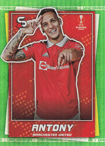 2022-23 Topps UEFA Club Competitions Superstars Uncommon Green Antony #170