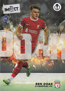 2023-24 Topps Impact UEFA Club Competitions Ben Doak RC