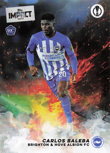 2023-24 Topps Impact UEFA Club Competitions Carlos Baleba RC