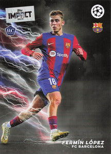 2023-24 Topps Impact UEFA Club Competitions Fermin Lopez RC
