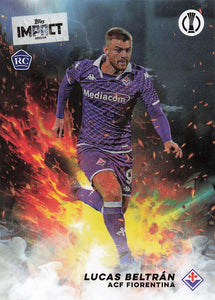 2023-24 Topps Impact UEFA Club Competitions Lucas Beltran RC