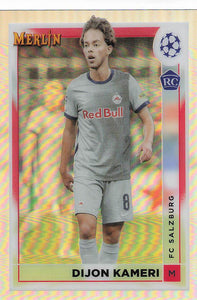 2022-23 Topps Merlin UEFA Club Competitions Refractor Dijon Kameri #70 RC